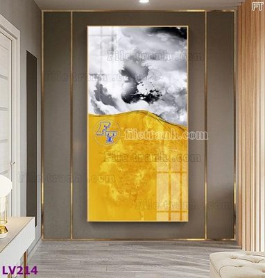Download file tranh Tranh trang trí lối vào 1 tấm LV214 (file gốc PSD)