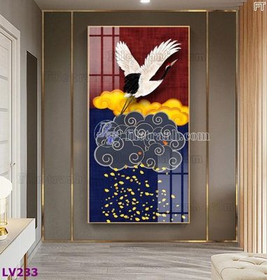 File ảnh Tranh trang trí lối vào 1 tấm LV233 (gốc) trang trí khách sạn