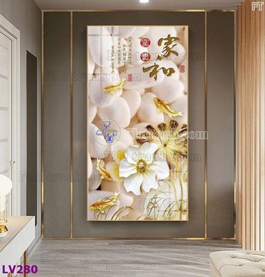 File tranh Tranh trang trí lối vào 1 tấm LV280 (ảnh gốc) sắc nét hoàn hảo