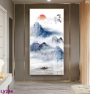 File in ấn Tranh trang trí lối vào 1 tấm LV284 (bản gốc) chất lượng cao