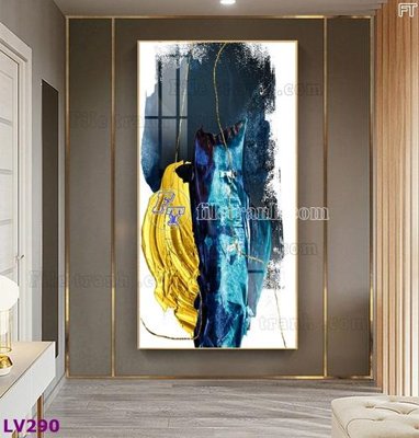 File tranh Tranh trang trí lối vào 1 tấm LV290 (bản gốc) treo tường