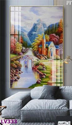 Tải file gốc Tranh trang trí lối vào 1 tấm LV333 (bản PSD) gốc