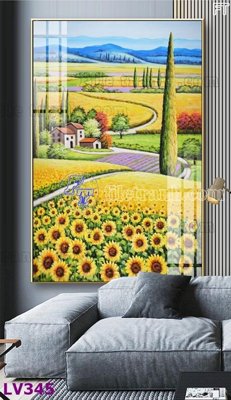 Chi tiết file tranh tráng gương Tranh trang trí lối vào 1 tấm LV345 (ảnh gốc)