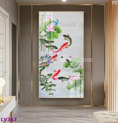 File gốc Tranh trang trí lối vào 1 tấm LV357 (ảnh chi tiết) để in trần