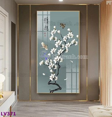 File in trần Tranh trang trí lối vào 1 tấm LV371 (bản gốc) phong cảnh