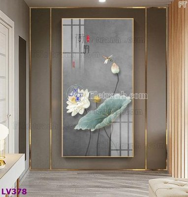 Download file gốc Tranh trang trí lối vào 1 tấm LV378 (in mica) trang trí