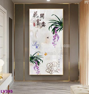 File in trần Tranh trang trí lối vào 1 tấm LV395 (bản gốc) 5D