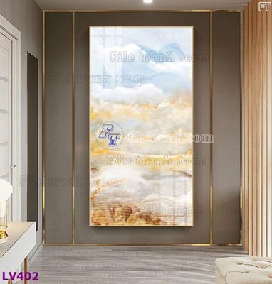 File tranh Tranh trang trí lối vào 1 tấm LV402 (ảnh gốc) sắc nét hoàn hảo