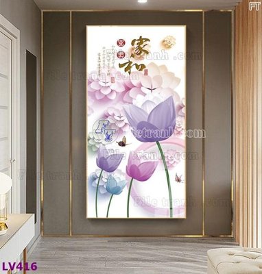 File tranh Tranh trang trí lối vào 1 tấm LV416 (bản gốc) trang trí văn phòng