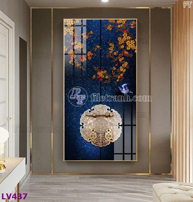 File PSD Tranh trang trí lối vào 1 tấm LV437 (gốc) cho in quảng cáo