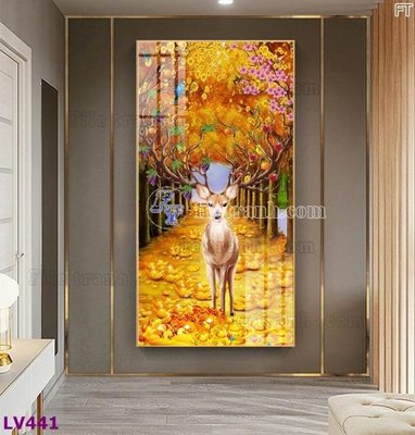 File tranh Tranh trang trí lối vào 1 tấm LV441 (gốc) chủ đề thiên nhiên