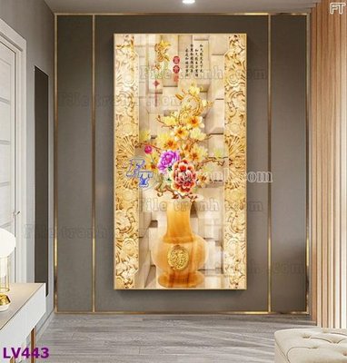 Tải file gốc Tranh trang trí lối vào 1 tấm LV443 (in khổ lớn) không mờ
