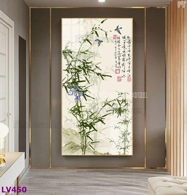 File ảnh Tranh trang trí lối vào 1 tấm LV450 (gốc) in Hiflex
