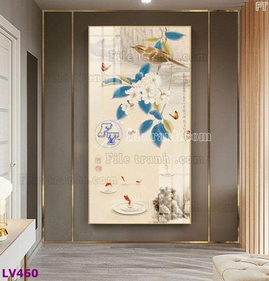 Tải về file tranh gốc Tranh trang trí lối vào 1 tấm LV460 (để in quảng cáo)