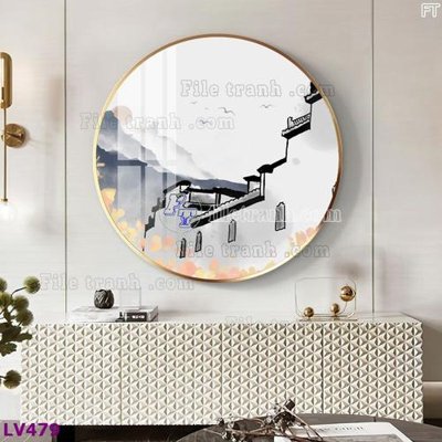 File gốc Tranh trang trí lối vào 1 tấm LV479 (dành cho trang trí nội thất)