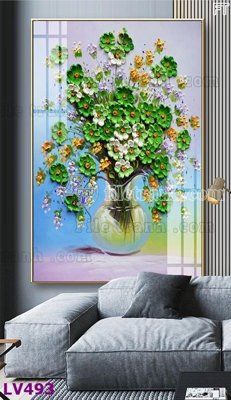 File gốc Tranh trang trí lối vào 1 tấm LV493 (chủ đề hiện đại) trang trí