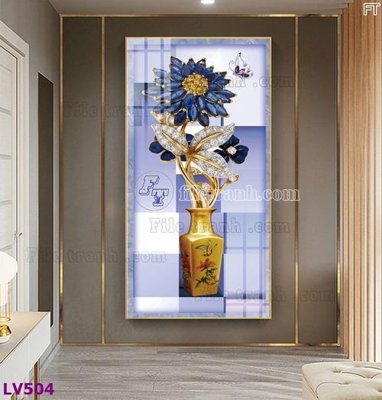 File tranh Tranh trang trí lối vào 1 tấm LV504 (ảnh gốc) không bị mờ