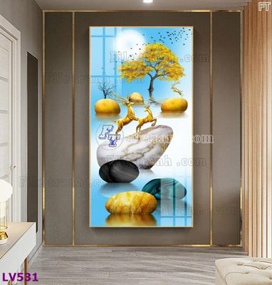 Tải file gốc Tranh trang trí lối vào 1 tấm LV531 dùng cho in ấn