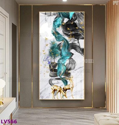 File gốc Tranh trang trí lối vào 1 tấm LV566 (cho in ấn) từ kho Filetranh