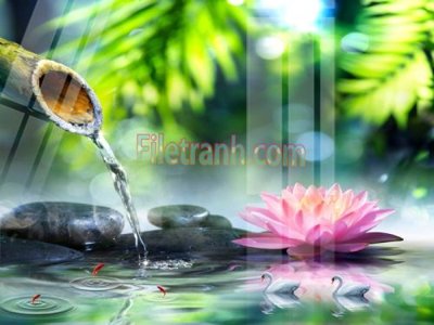 File PSD Tranh trang trí Spa làm đẹp MP125 (bản gốc) dễ dàng edit