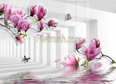 File ảnh gốc Tranh trang trí Spa làm đẹp MP145 (chuyên in mica)