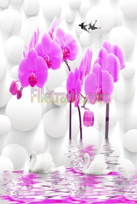 File gốc Tranh trang trí Spa làm đẹp MP184 (thiết kế) cho in ấn