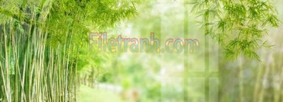 File in mica Tranh trang trí Spa làm đẹp MP217 (bản gốc) làm vách ngăn