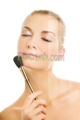 File in lụa Tranh trang trí Spa làm đẹp MP229 (tân cổ điển) Tranh trang trí Spa làm đẹp MP229