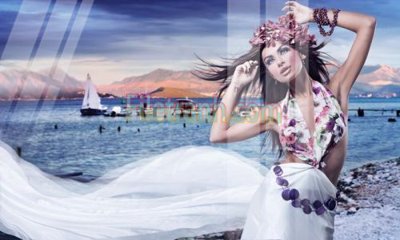 File in trần Tranh trang trí Spa làm đẹp MP291 (bản gốc 3D) sống động