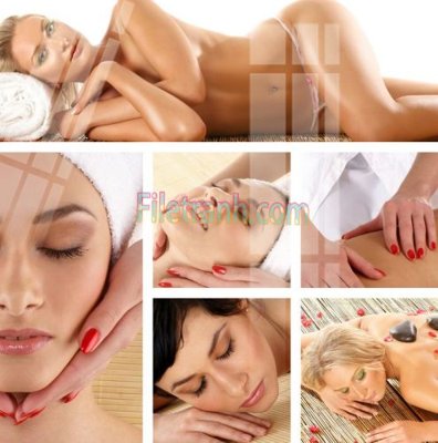 File in mica Tranh trang trí Spa làm đẹp MP327 (bản gốc) siêu trong