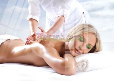 File gốc Tranh trang trí Spa làm đẹp MP344 (thiết kế) độc quyền