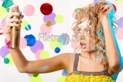 File gốc Tranh trang trí Spa làm đẹp MP349 (in tráng gương) ốp tường