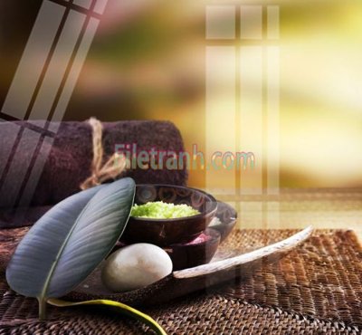 File gốc in ấn Tranh trang trí Spa làm đẹp MP403 (sẵn sàng tải về)