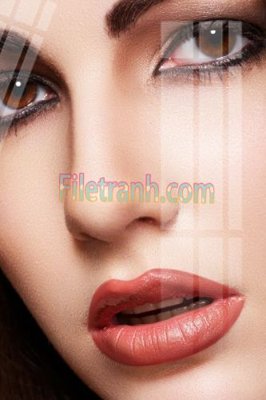 File tranh Tranh trang trí Spa làm đẹp MP451 (file gốc) chuẩn màu in