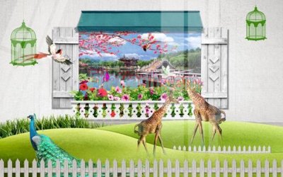 File gốc Tranh trang trí Spa làm đẹp MP486 (cho in ấn) từ Filetranh.com