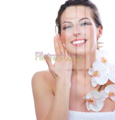 File in mica Tranh trang trí Spa làm đẹp MP586 (bản gốc) sắc sảo