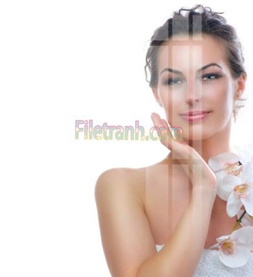 File in lụa Tranh trang trí Spa làm đẹp MP590 (chất lượng cao) Tranh trang trí Spa làm đẹp MP590