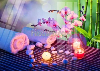 Download file gốc Tranh trang trí Spa làm đẹp MP617 (in mica) trong suốt