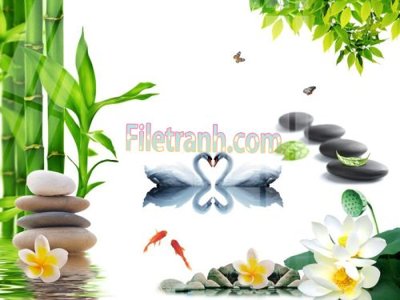 File in mica Tranh trang trí Spa làm đẹp MP771 (bản gốc) siêu trong