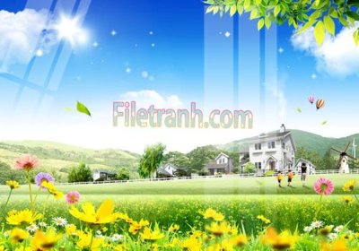 File PSD Tranh trang trí Spa làm đẹp MP796 (gốc) cho designer