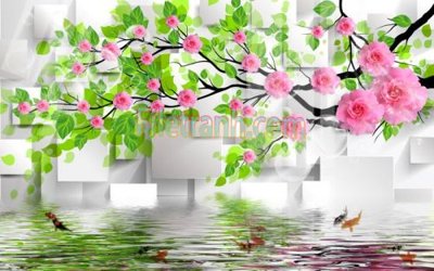 File in lụa Tranh trang trí Spa làm đẹp MP849 (chất lượng cao) Tranh trang trí Spa làm đẹp MP849