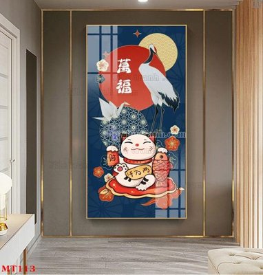 File gốc File tranh con mèo thần tài MT113 (vector) cho in ấn