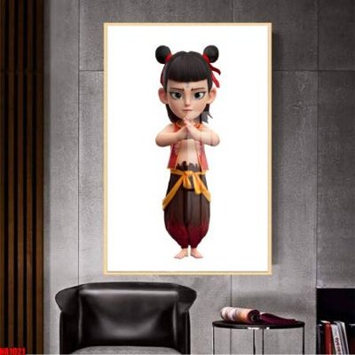 File gốc File in tranh natra ma đồng giáng thế NA1021 (in lụa) cao cấp