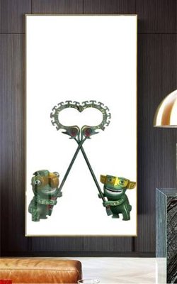 File in lụa File in tranh natra ma đồng giáng thế NA1115 (chất lượng cao) File in tranh natra ma đồng giáng thế NA1115