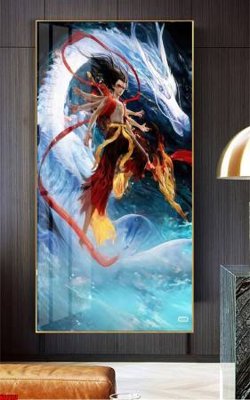 File tranh gốc File in tranh natra ma đồng giáng thế NA1123 (bản quyền) Filetranh.com