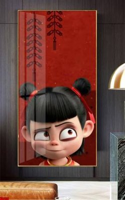 File gốc File in tranh natra ma đồng giáng thế NA1128 (phong cách) châu Âu