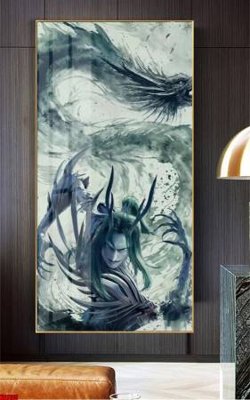 Tải file File in tranh natra ma đồng giáng thế NA1135 (gốc) in tranh tráng gương