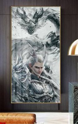 File in trần File in tranh natra ma đồng giáng thế NA1149 (file gốc) xuyên sáng