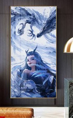 File in mica File in tranh natra ma đồng giáng thế NA1167 (ảnh gốc) đẹp