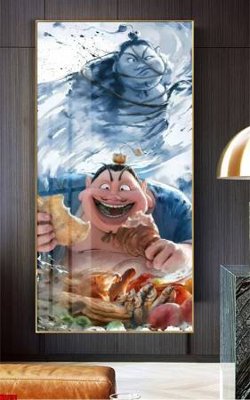 File in trần File in tranh natra ma đồng giáng thế NA1191 (file gốc) xuyên sáng